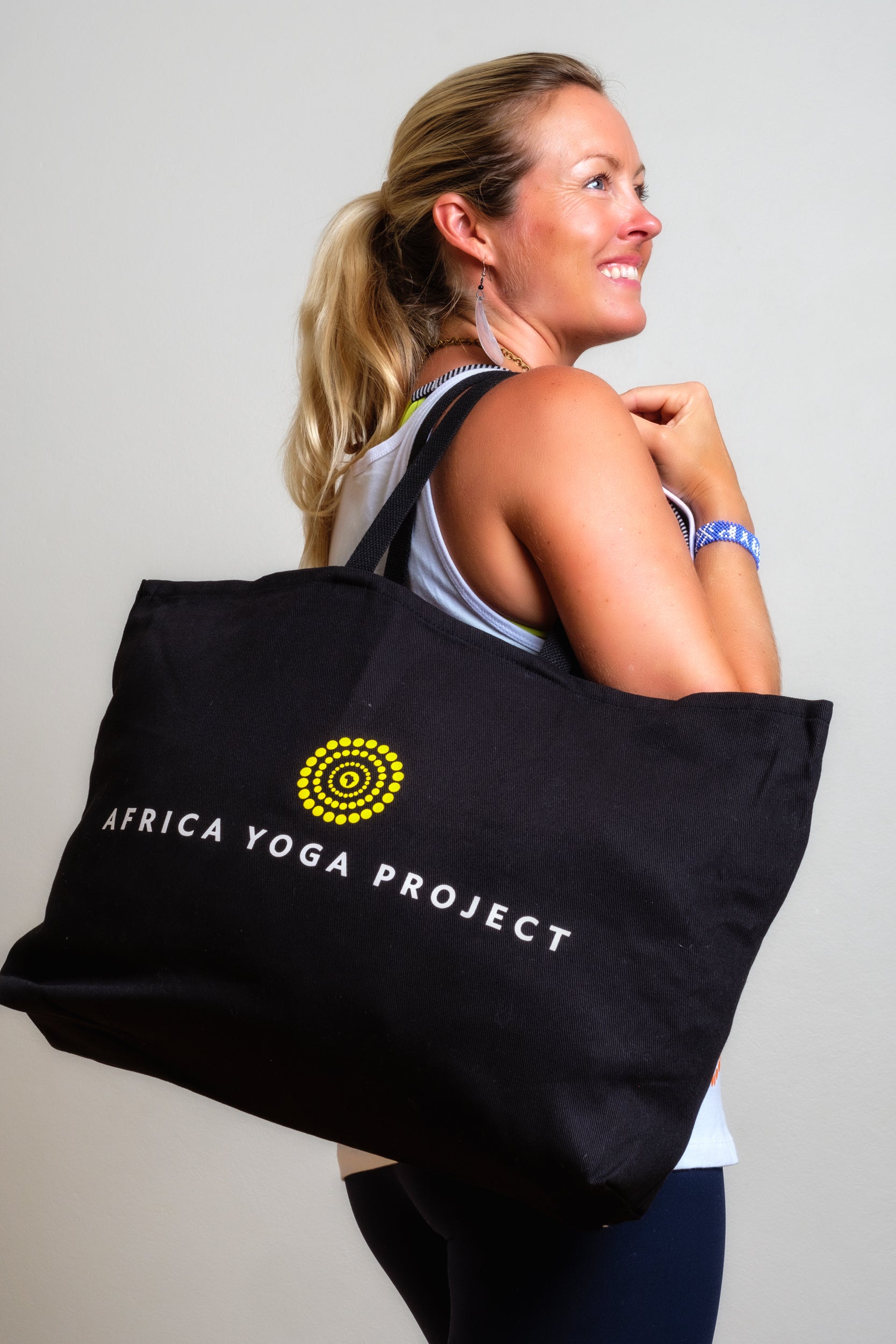 JUMBO AFRICA YOGA PROJECT TOTE BAG – Africa Yoga Project